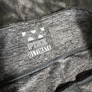 Grey Victoria’s Secret PINK Capri Activewear Leggings